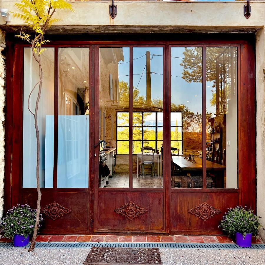 ペルヌ・レ・フォンテーヌ Domaine De La Brave Bed & Breakfast エクステリア 写真